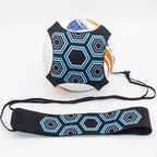 Football Kick Trainer Adjustable Soccer Training Elastic Belt Solo Soccer Ball Juggle Bag Auxiliary Football Training Equipment