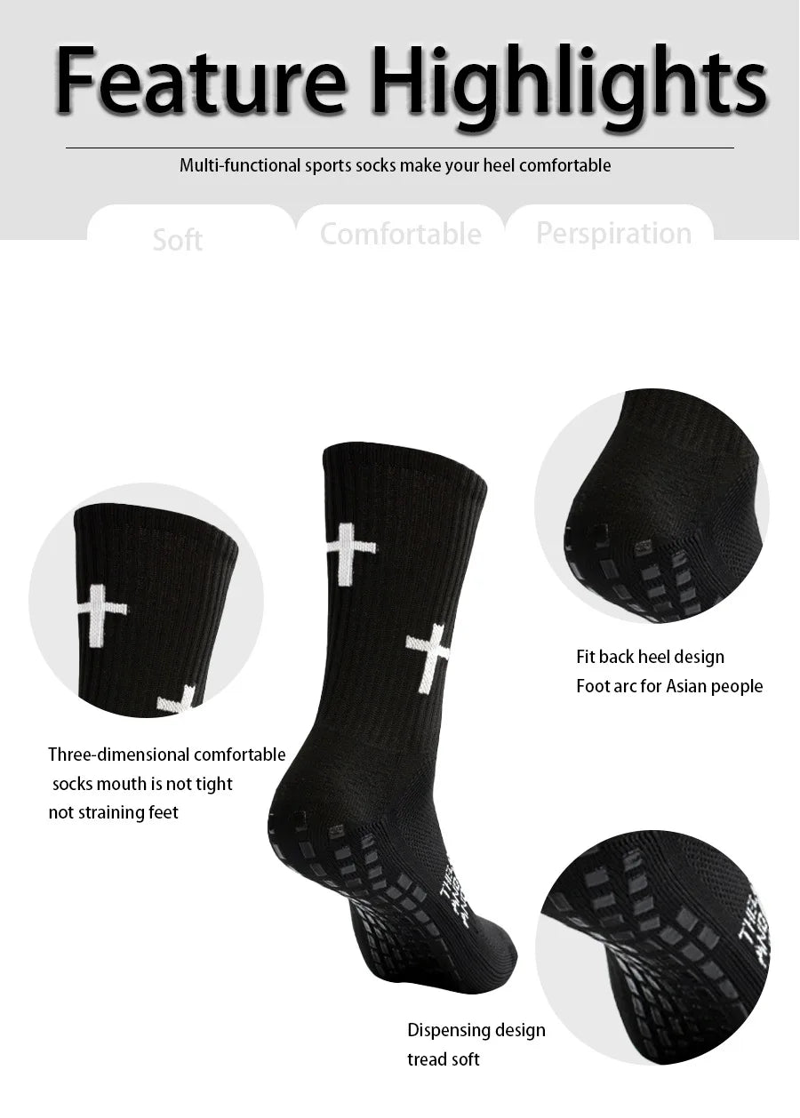 Sports Football Socks Tube Wear-resistant Non-slip Socks