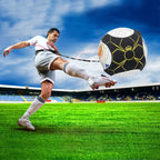 Football Kick Trainer Adjustable Soccer Training Elastic Belt Solo Soccer Ball Juggle Bag Auxiliary Football Training Equipment