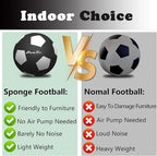 Indoor Silent Foam Soccer Ball